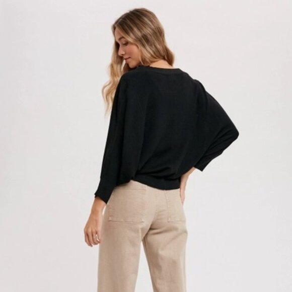 CLEAR OUT!!!! Dolman Sleeves Spring Cardi - Picture 4 of 11